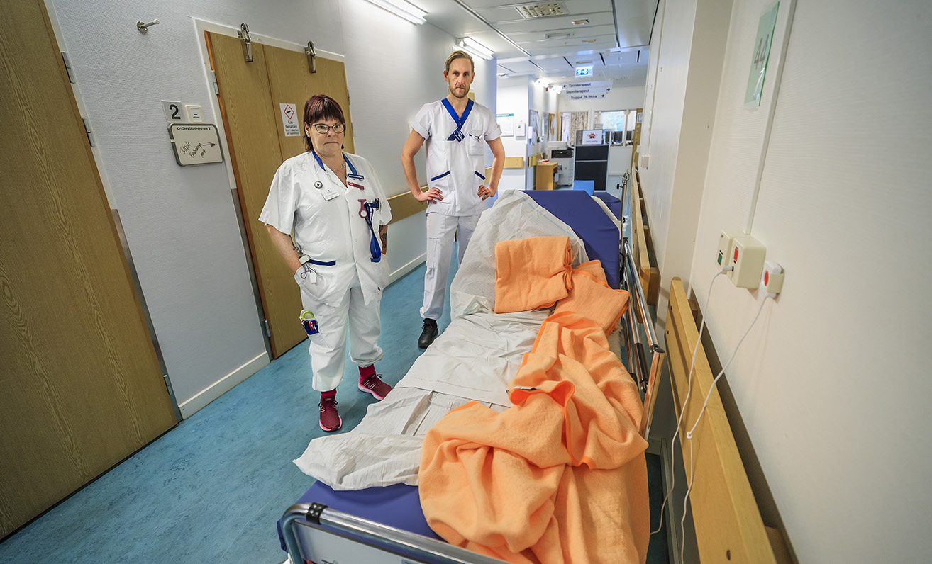 Bristen på vårdplatser – en fara för både personal och patienter