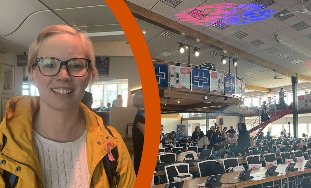 Höga förväntningar från kongressombud på plats