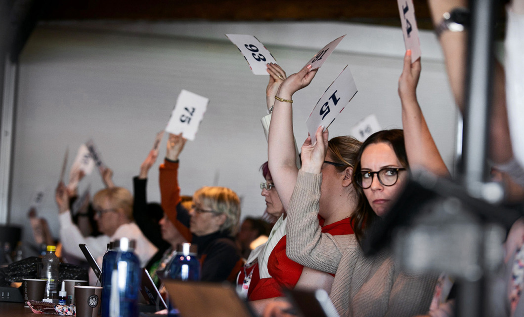 12 beslut på kongressen – nattpass, arbetsskor, ob-ersättning