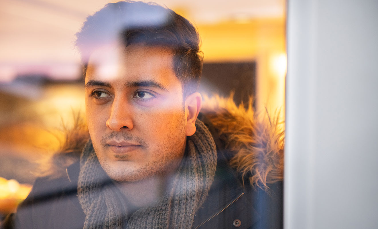 <strong>Amir drömmer om att få jobba i Sverige</strong>