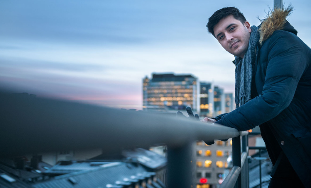 Amir fixade praktiken – nu har han svensk legitimation
