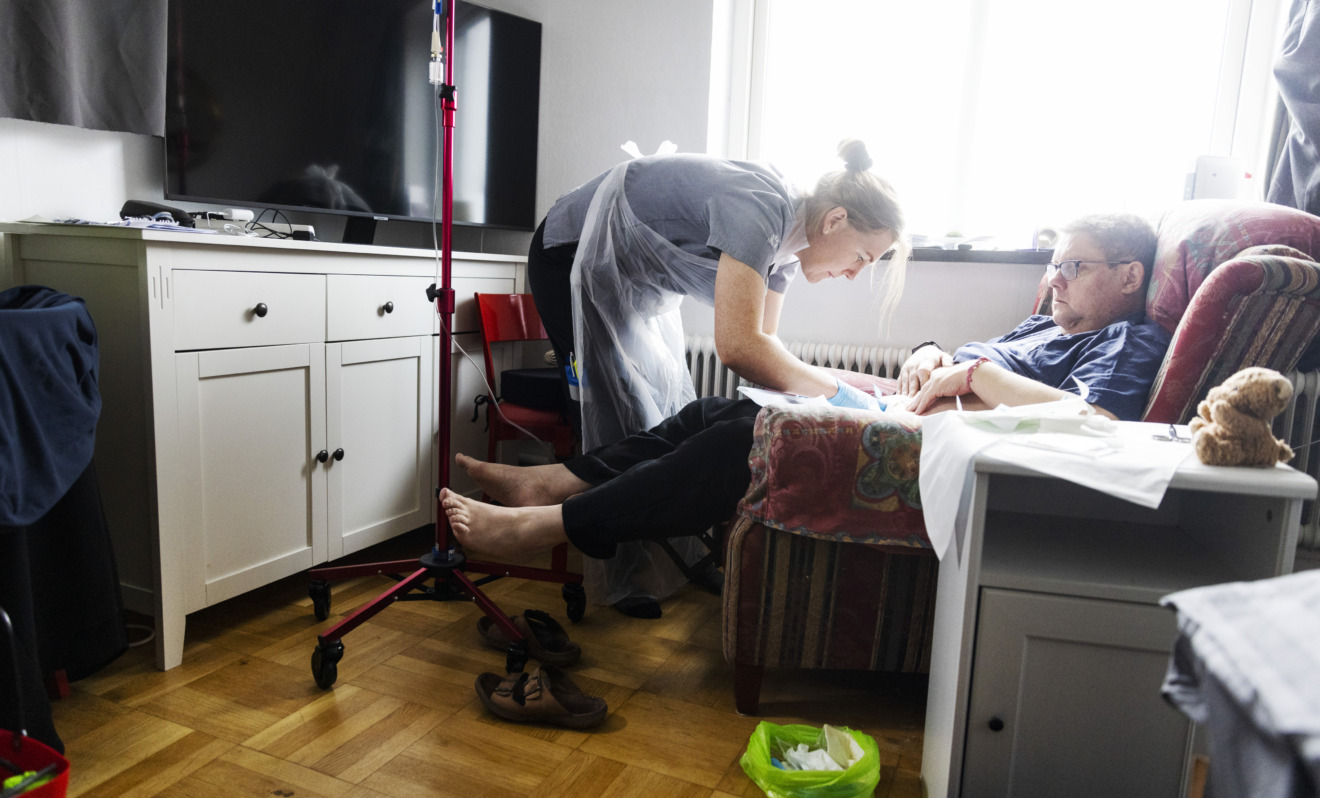 Lättnad när cancervården kommer hem