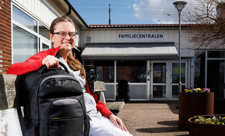Hon ger familjer i utsatta områden en trygg start