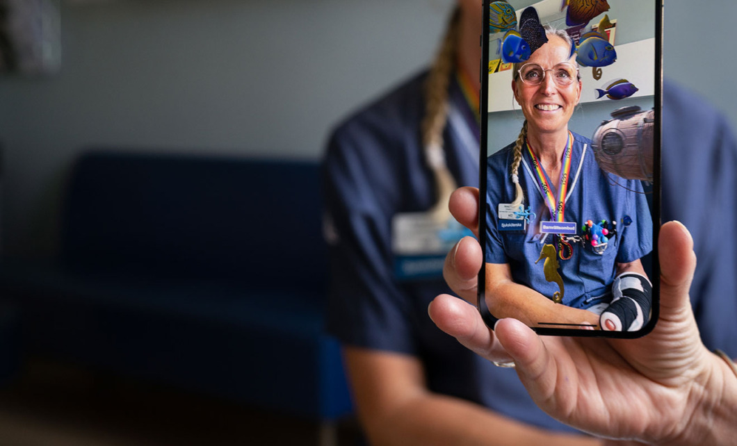 Lugnare väntetid på barnakuten – mitt i ”havet”