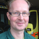 Martin Hulldin, ambulanssjuksköterska, styrelseledamot Vårdförbundet i Västra Götalandsregionen.  Foto: Privat