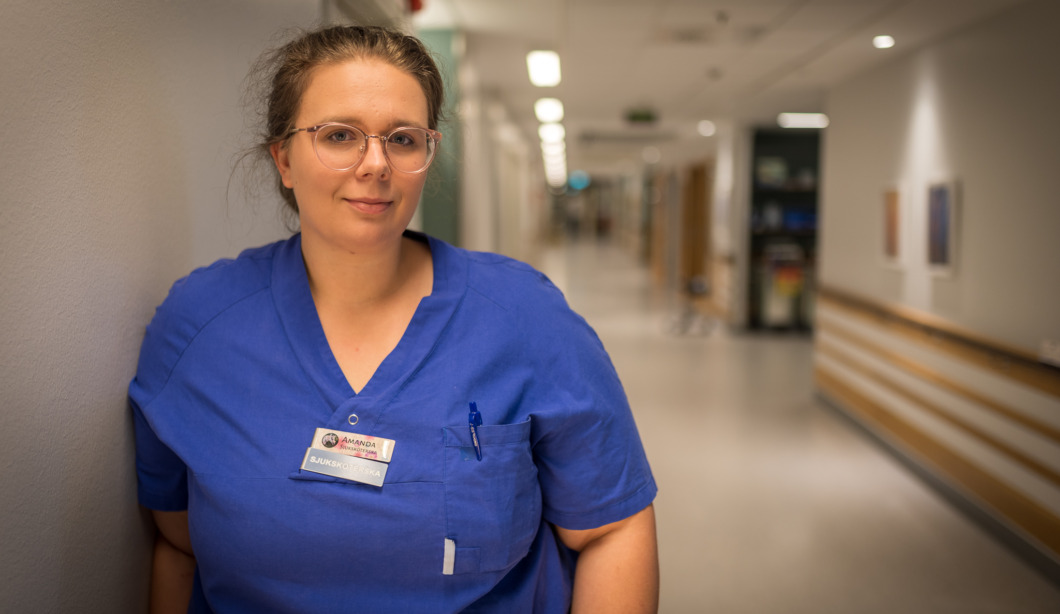 Hon hjälper sjuka med blodcancer att få vara mer hemma