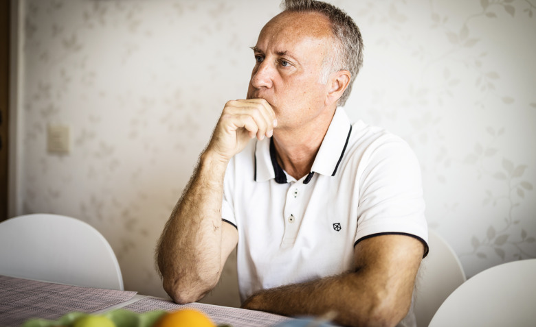 Nicklas Krona tänker ofta tillbaka på den tuffa arbetsmiljön han hade under många år. Foto: Magnus Lejhall