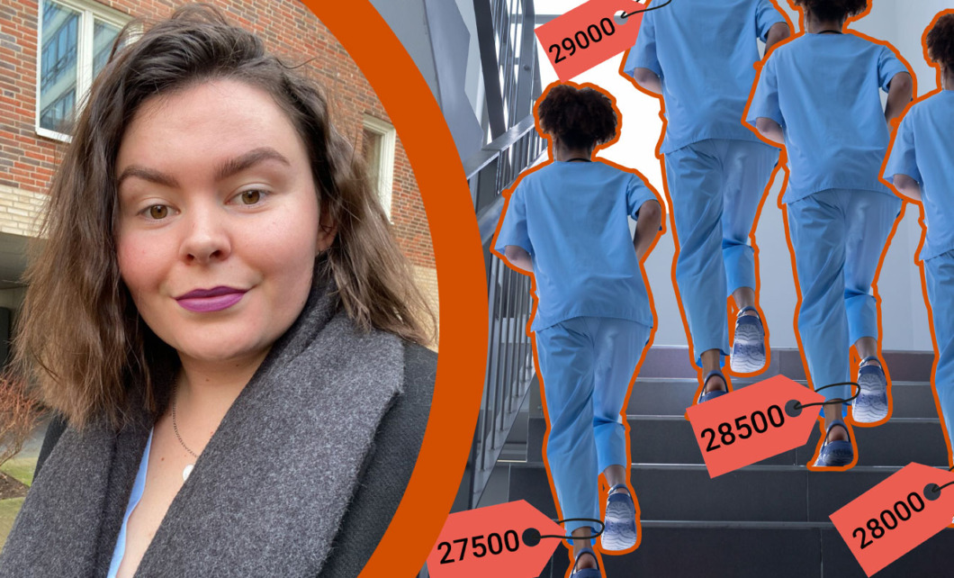 ”Jag blev erbjuden en fast ingångslön”