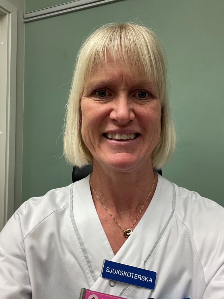 Lina Lakhall är sjuksköterska på enheten för hematologi på Skaraborgs sjukhus. Bild: Privat