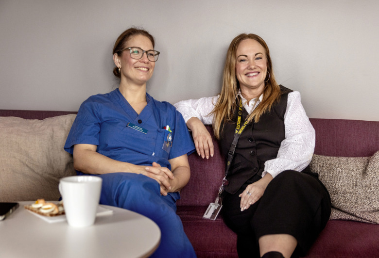 Senior Nurse Johanna Svanberg contributed greatly to the design of the content of the introductory program for new graduates in the Neurology Unit, where Malin Johansson chaired.  Photo: Lisa Thaner