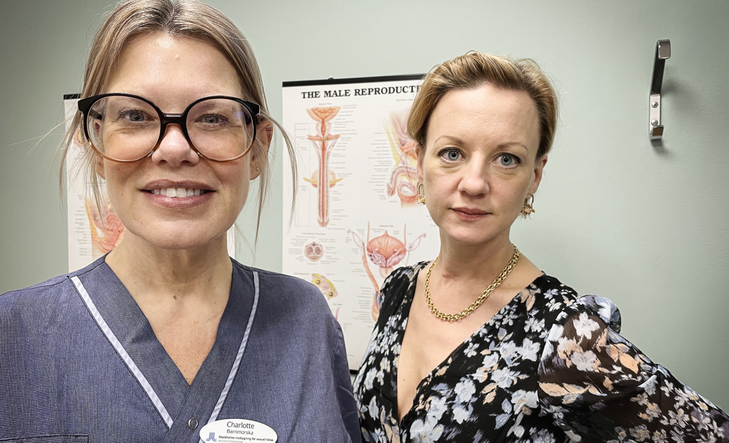 De lär barnmorskor att undersöka killar