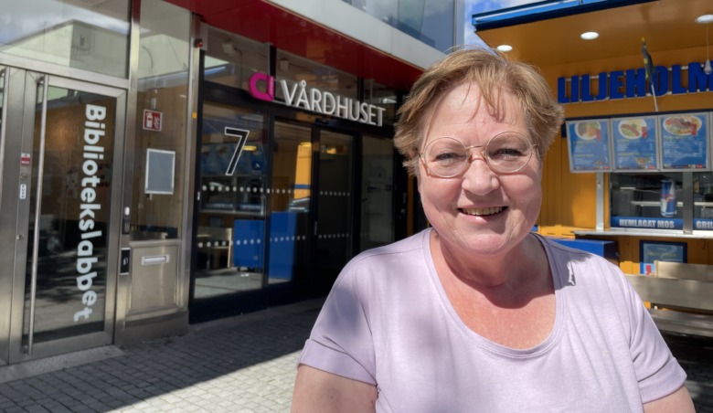 Eva Hallman är diabetessjuksköterska på Liljeholmens vårdcentral. Bild: Leni Weilenmann