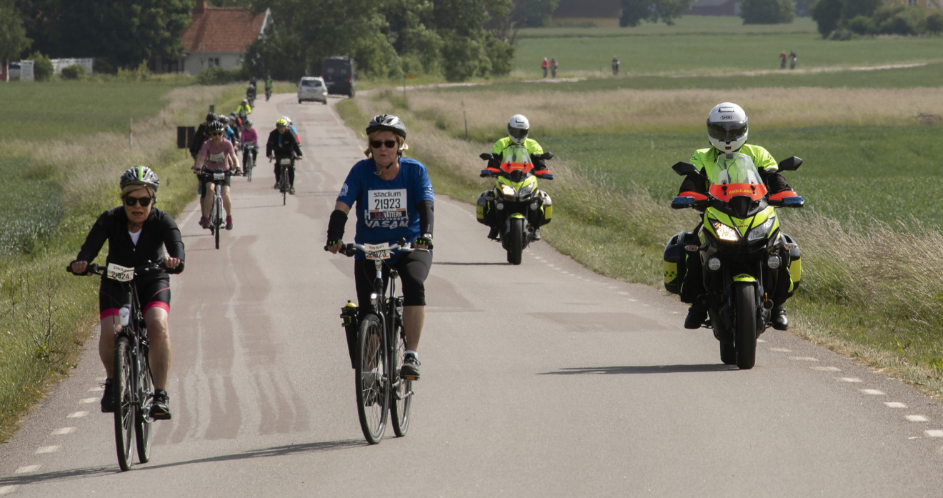 Här patrullerar ambulansen slätten vid Vättern: ”Mest skrapsår och lättare skallskador”