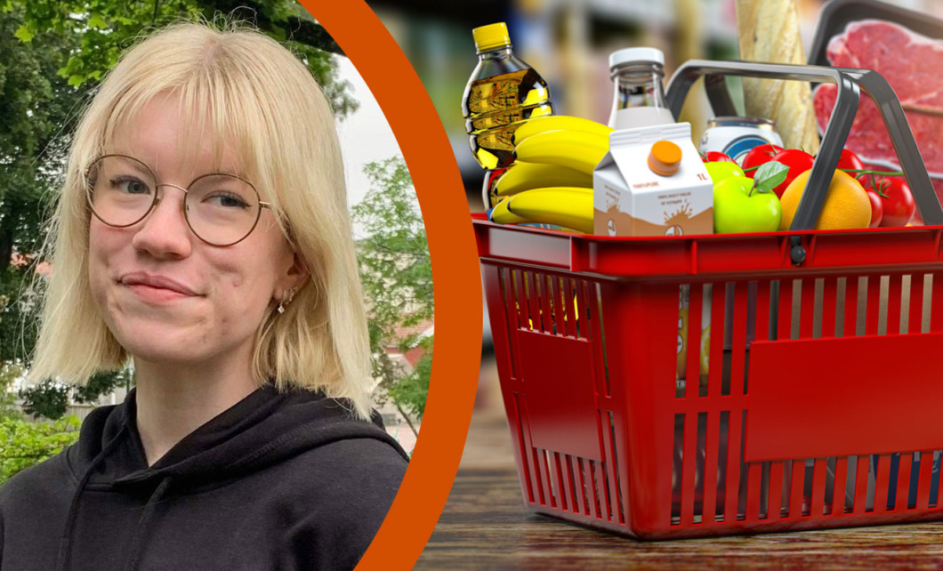 Molly pluggar i billigaste studentstaden: ˮVill ha roligt under den här tidenˮ