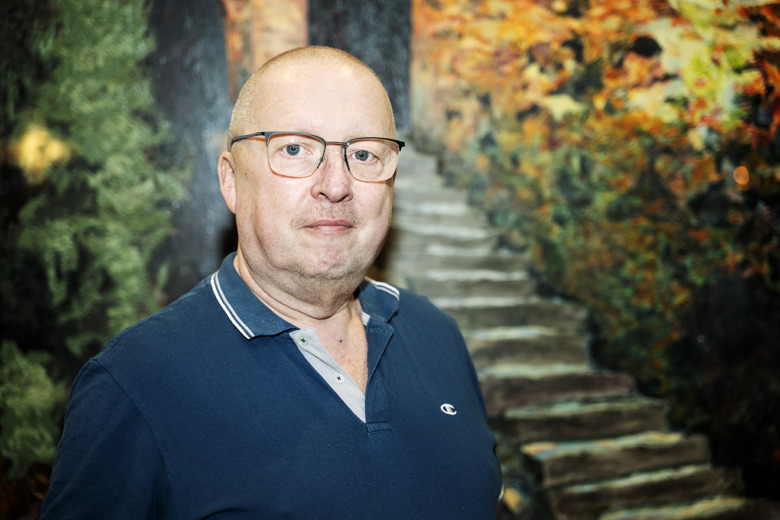 Porträtt på Hans Nilsson.