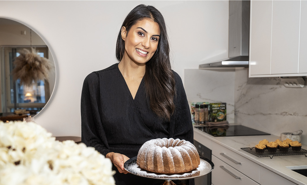 Barnmorskan Lina blev sjuk i diabetes under Hela Sverige bakar