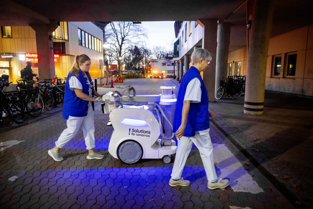 De tar röntgen till Kumlaanstalten – och höjer arbetsglädjen