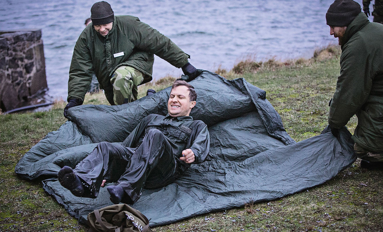 Här testar vårdpersonal militärsjukvård: ”Känns inte lika avlägset med krig”