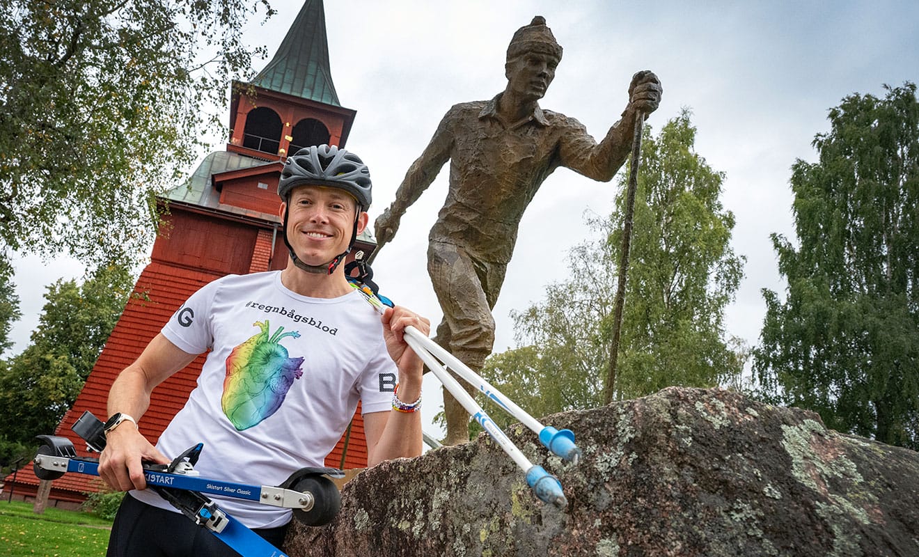 Kampen för att få ge blod har varit tuffare än Vasaloppet