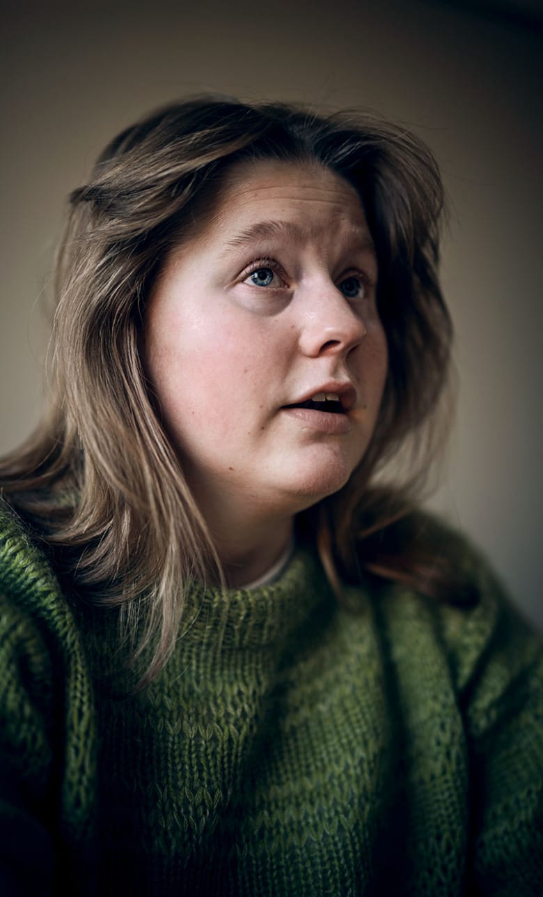 Sjuksköterskestudenten Ylva Jonasson, Göteborgs universitet.