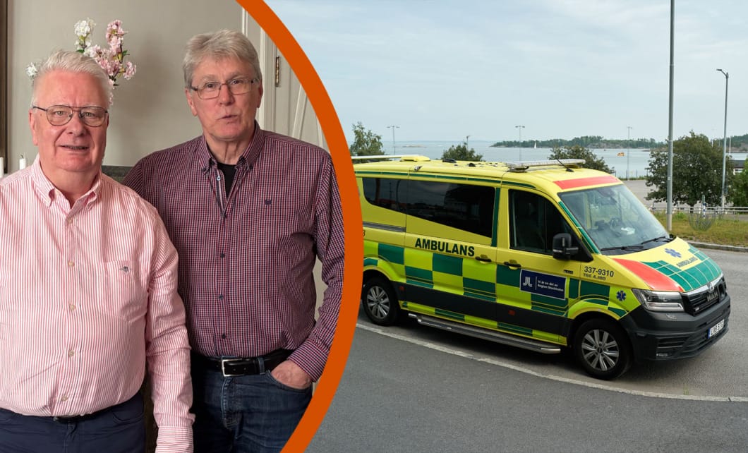 Vårdbehov i ambulansen kan inte begränsas till medicinska åtgärder