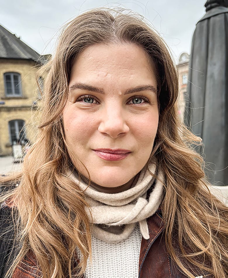 Porträttbild av biomedicinska analytikern Amanda Gråberg