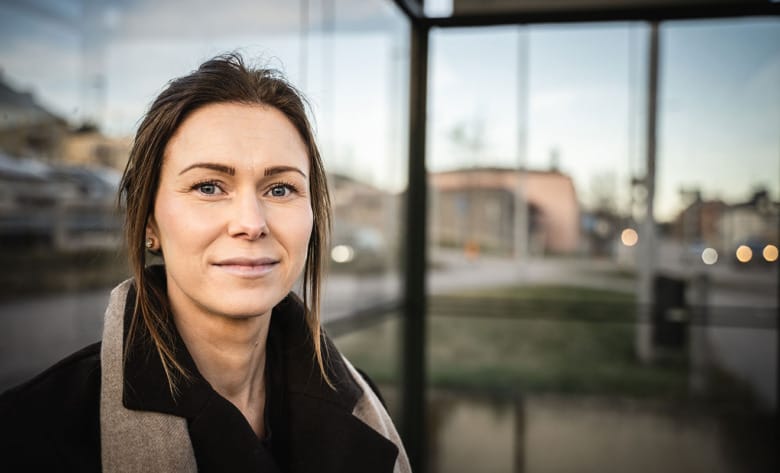 Porträttbild på röntgensjuksköterskan Louise Wiggander