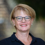 Maria Lennkvist är forskare vid Karlstads universitet. Hon har lett en studie som visade att kvinnors smärta lindrades efter bastu. Foto: Karlstads universitet