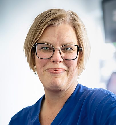 Porträttbild på Erika Backlund Jansson
