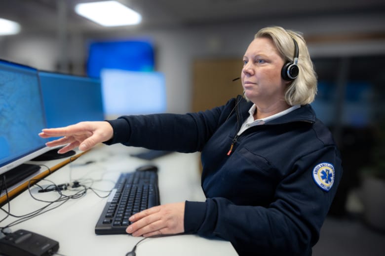 Ann-Charlotte Lindqvist, inre sjukvårdsledare, Region Halland. Foto: Martin Ådahl.