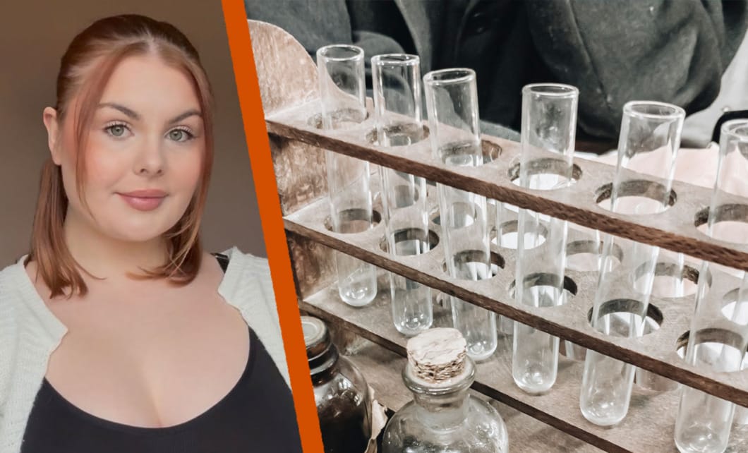 Stolt biomedicinsk analytiker – men med lön från det förflutna