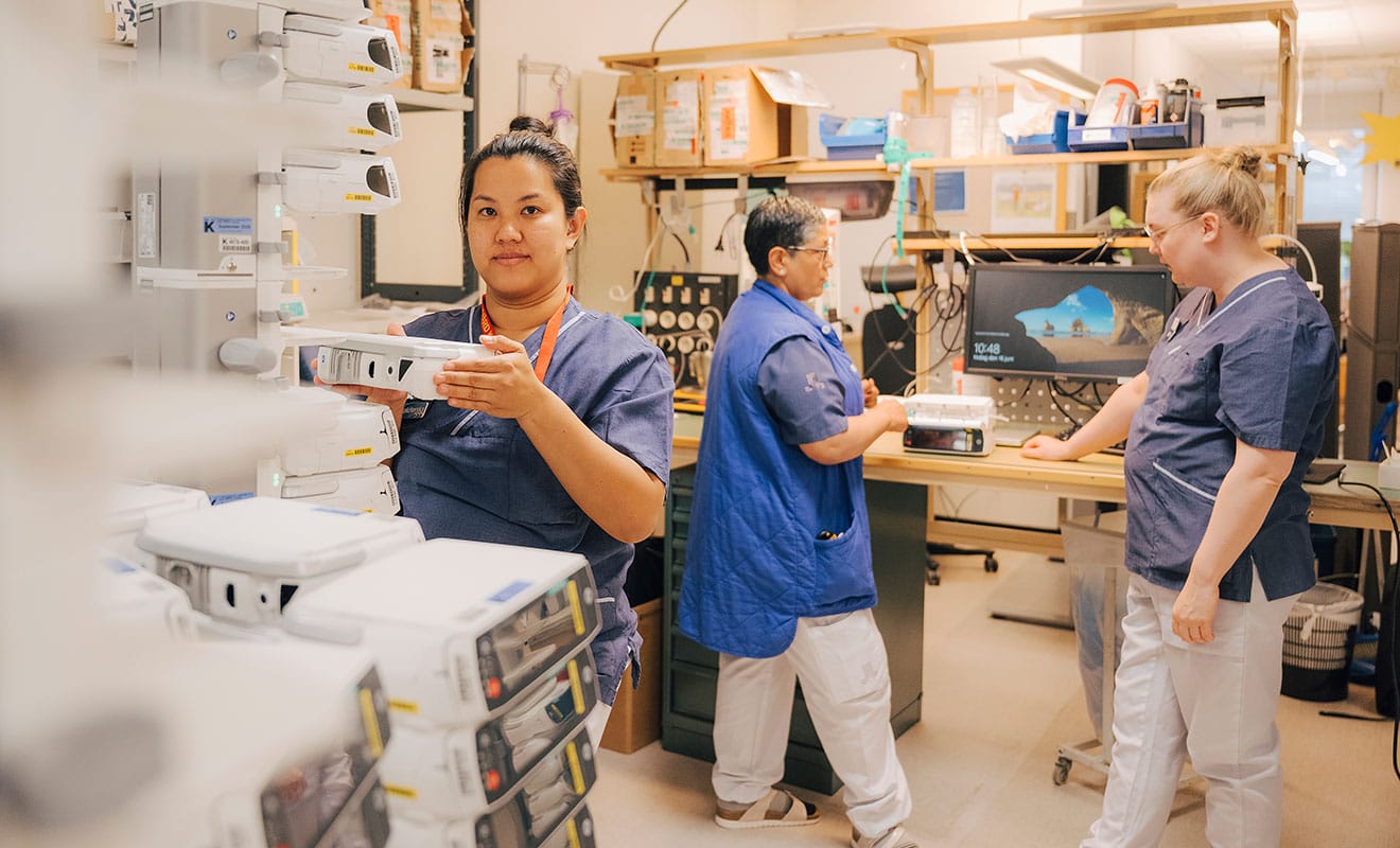 Här gör de infusionerna säkrare – varje dag