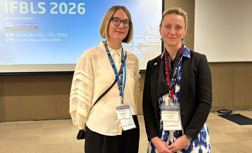 ”Biomedicinska analytiker har samma utmaningar i hela världen”