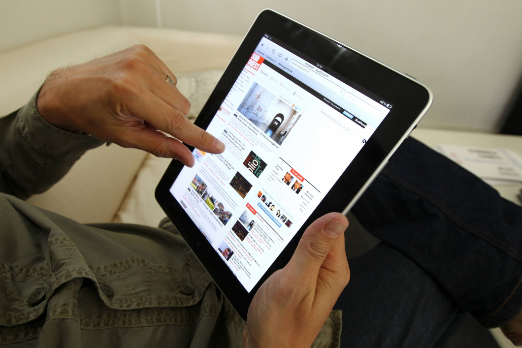 Ipad tränger in i labbmiljön