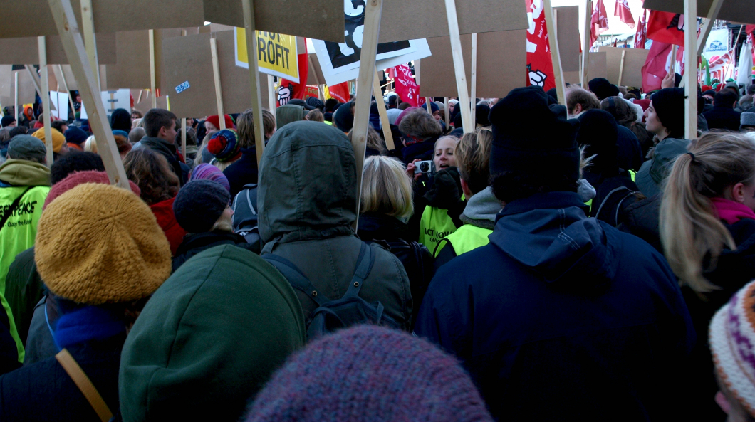 Facklig protest mot ökade klyftor och sämre hälsa