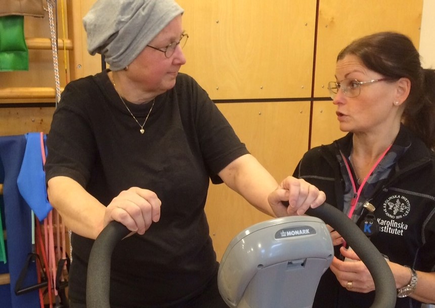 Bara fördelar med fysisk aktivitet under cancerbehandling