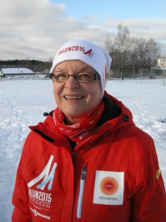 Hon är en av 40 sjuksköterskor på plats när skid-VM startar i dag