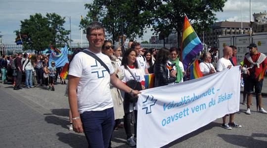 Vårdförbundet sticker hål på fördomar under årets West Pride i Göteborg