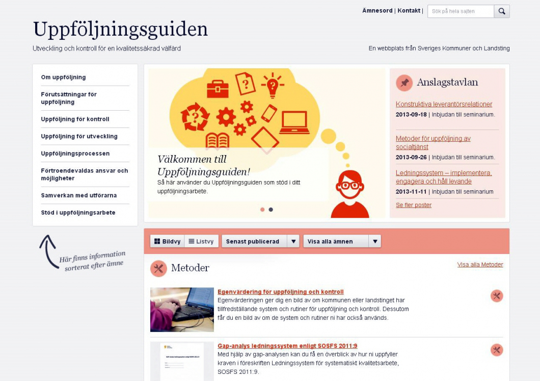 Ny hemsida ska hjälpa kommuner och landsting att följa upp vården
