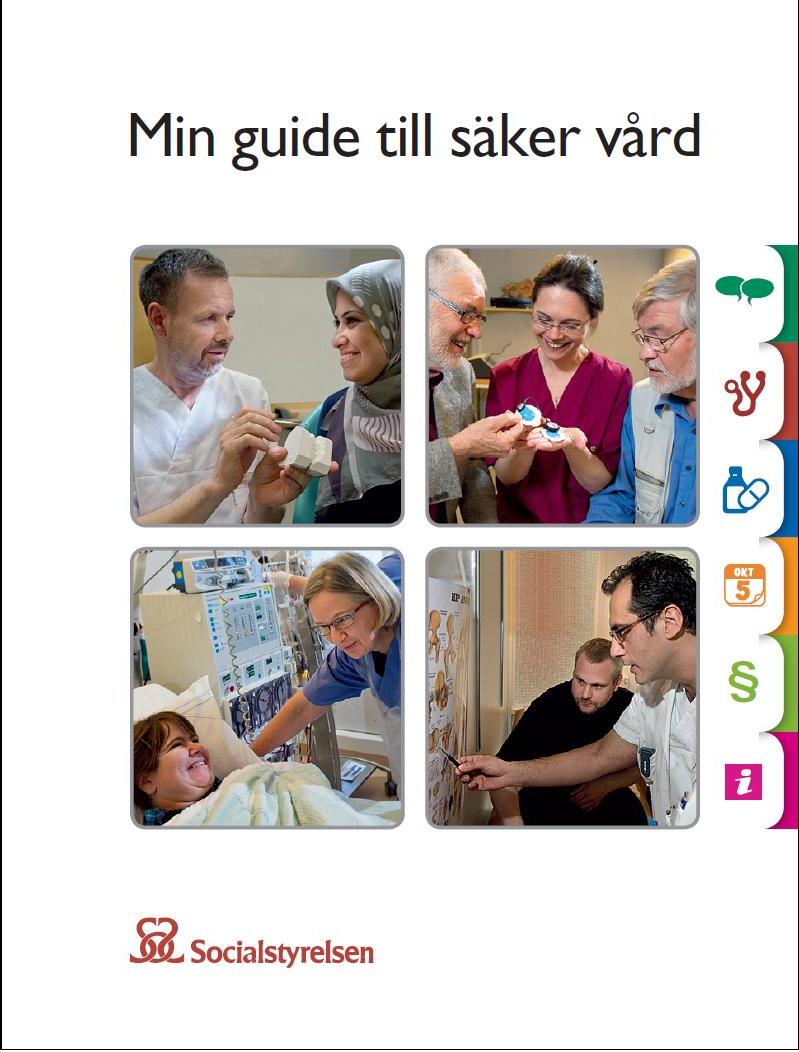 Ny guide till patienter ska göra vården säkrare