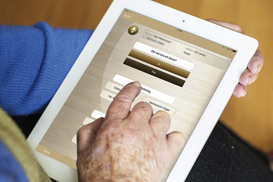 Spara tid med smart app: Slipper dubbel dokumentation