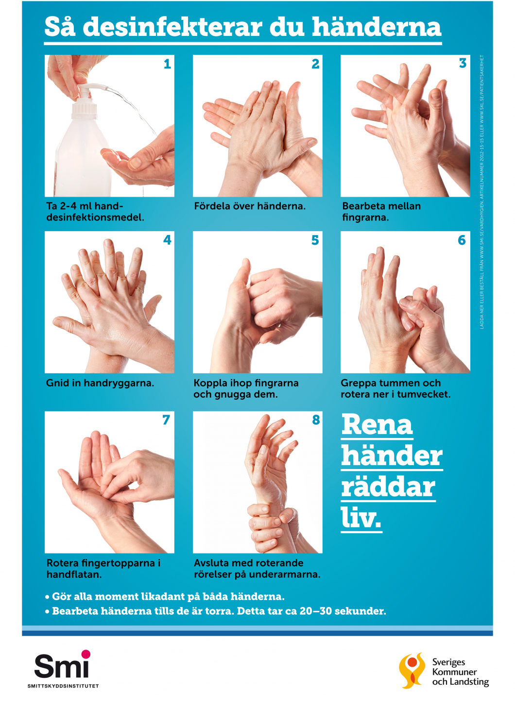 Handhygienkampanj ska rädda liv