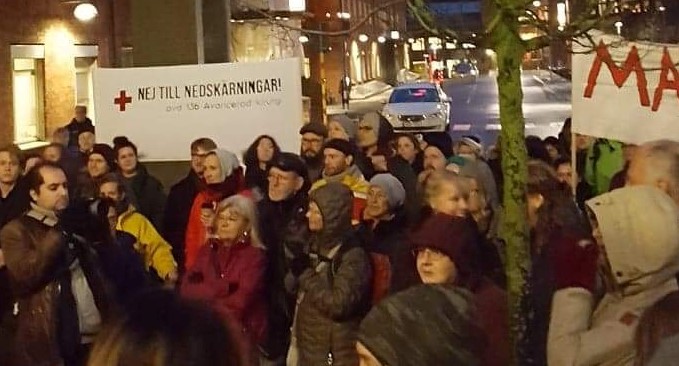De protesterar mot tystnadskultur på SU