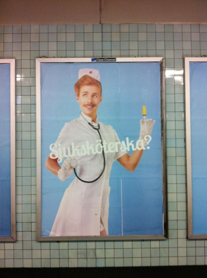 Sexistisk bild av sjuksköterska fälld av Reklamombudsmannen