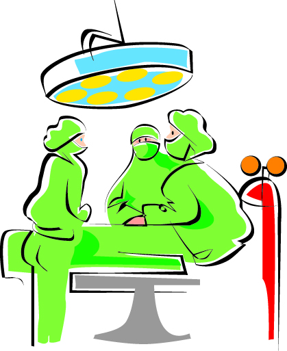 Plötsligt lossnade operationsbordet