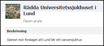 Stark oro i Lund för universitetssjukhusets framtid