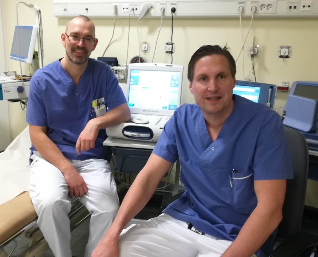 Besöker patienterna för att de ska slippa åka till sjukhuset