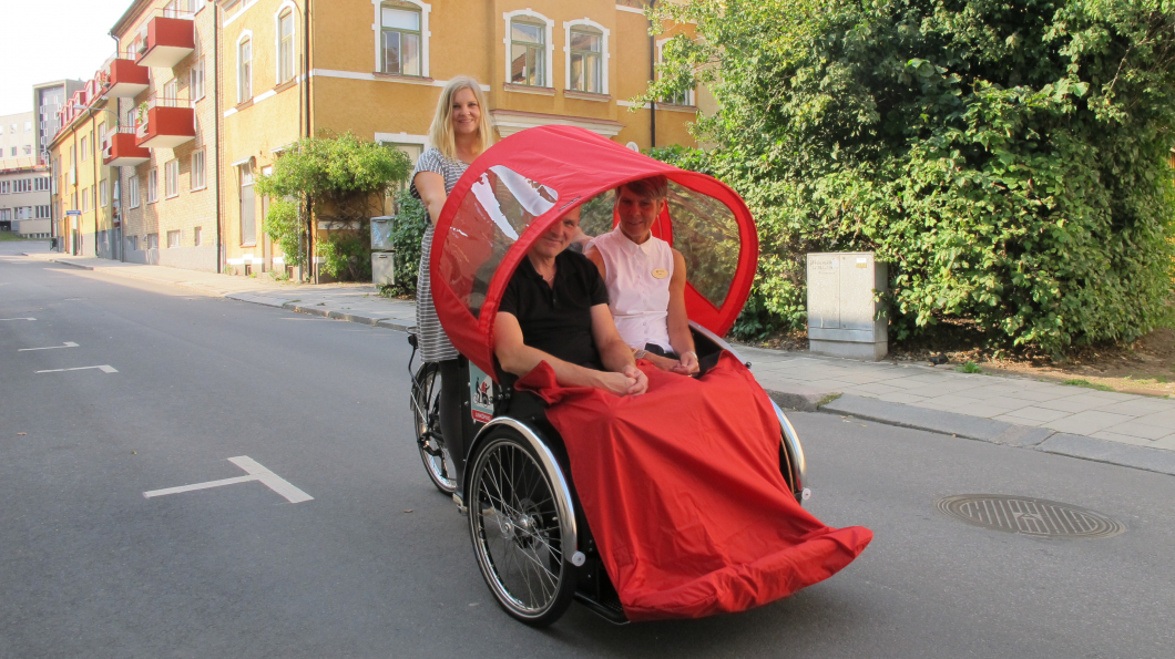 Cykeln som ger äldre möjlighet att komma ut