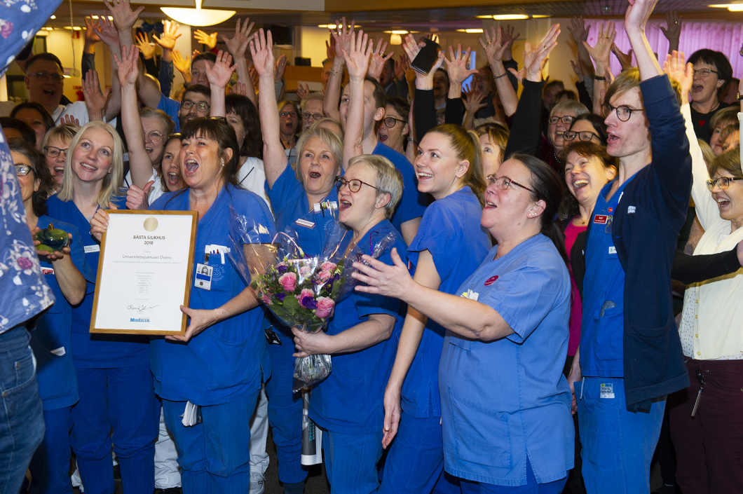 Örebro rankat som bästa universitetssjukhus