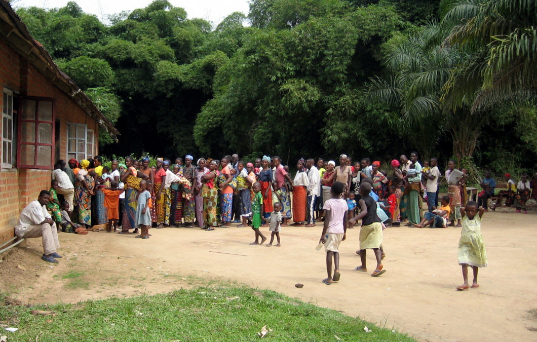 Hon har upplevt den katastrofala malariasituationen i Kongo-Kinshasa